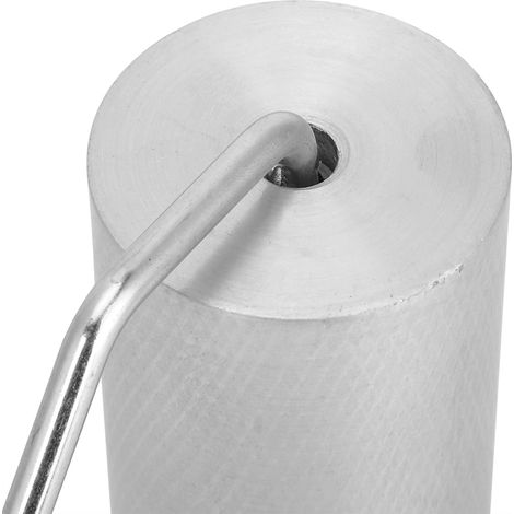 Rouleau cylindrique en alliage d'aluminium pour la stratification de fibre de verre, diamètre 50 x 100 mm, destiné à l'industrie de la fibre de verre (1/5)