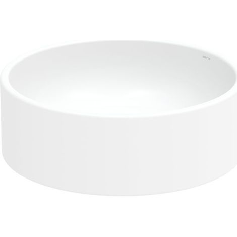 Lavabo sobre encimera BetteBalance, redondo, 425x425x143mm, con