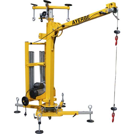 AYERBE - 582635 - Grua Portatil Capidad 180 Kg Elevación 60 Metros (1/3)
