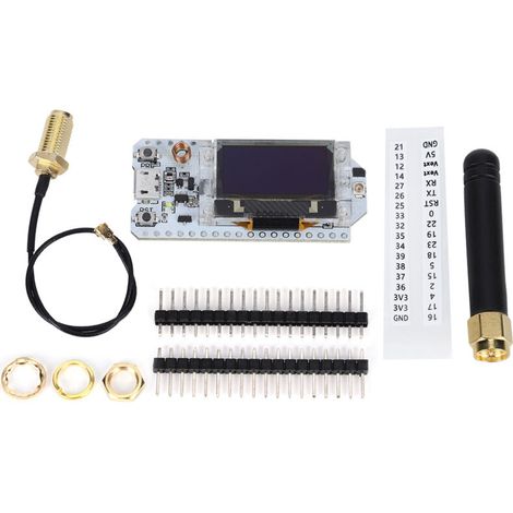 Placa de desarrollo SX1276 ESP32, módulo transceptor de chip, antena wifi, nodo LoRa 868 – 915 (1/5)