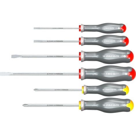 FACOM Schraubendreher PROTWIST INOX, 6-tlg. (1/2)