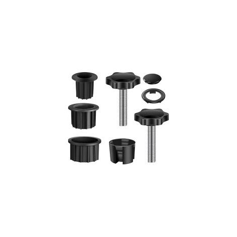 8 Pièces Anneaux de réduction pour Pied de Parasol Kit, Adaptateur de Pied de Parasol Umbrella Stand Parts, Balcon Supports de Parasol Réducteurs (1/5)