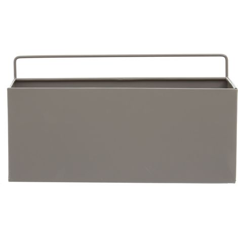 Interiors by Premier Design Small Grey Plant Box, Minimalist Garden Planter Box, Robust Iron Constructed Garden Box For Planting (1/5)