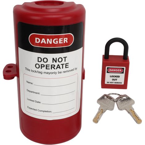 Ortviai - Cadenas de Dispositivo de Bloqueo de Enchufe para Aparatos Industriales, Aires Acondicionados, Lavadoras - D42A+25mm Cadenas de nylon