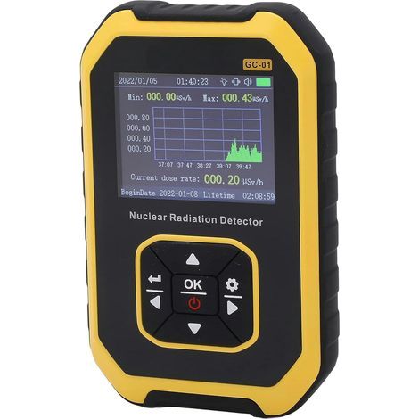 Geigerzähler zur Messung von Radioaktivität, Strahlungsdetektor für Marmorfliesen, professionelles Messgerät für β-, γ- und Röntgenstrahlen, digitale Echtzeitüberwachung