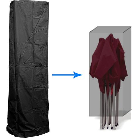 LAN noir3046153 Housse de protection anti-poussière et imperméable pour tente extérieure en tissu Oxford 210D, pare-soleil et housse de pluie. (1/5)