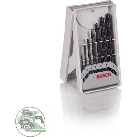 Bosch Metallbohrer-Set 7tlg. HSS-R DIN338 Bohrersatz Spiralbohrer 2607017036 (1/3)