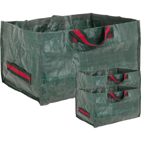PrimeMatik - Sacs de nettoyage de jardin 36L 48 x 30 x 25 cm 3 unités (1/5)