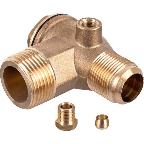 Válvula de retención de compresor de latón, manguera de 1 3/4 pulgadas, 6 mm de diámetro (1/5)