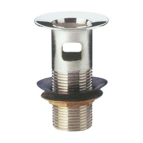 PILETTA SCARICO BIDET + TROPPO PIENO - OTTONE CROMATO 1 CF=PZ 2- 1 confezioni