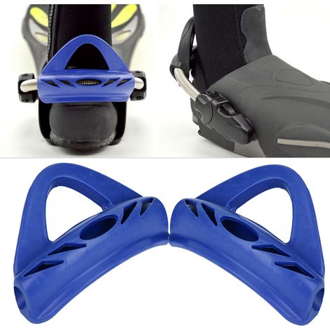 Sangle de talon en caoutchouc pour palmes de plongée, accessoire de natation bleu marine (1/5)