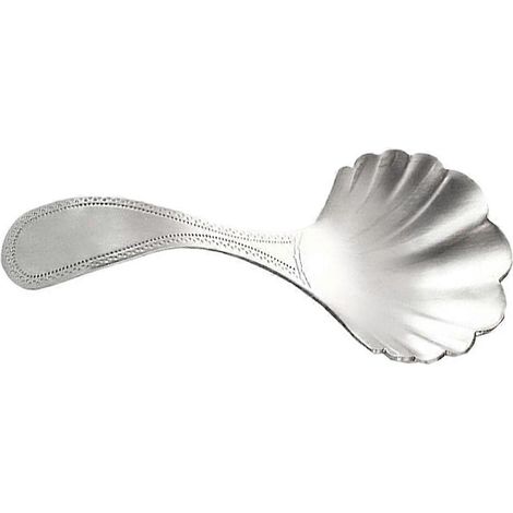 Cuillère à thé créative en acier inoxydable en forme de coquillage (1 pièce) - Cuillère à thé exquise (1/4)