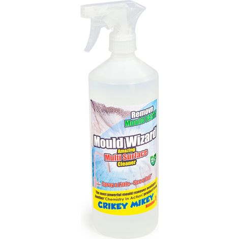 Crikey Mikey Number 1 Mould Wizard, Mould & Mildew Remover, 1 Litre