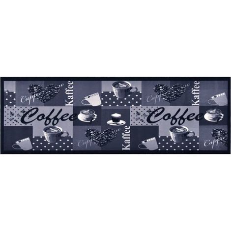 Tapis de cuisine Antidérapant, Tapis De Cuisine Devant Évier, Paillasson Intérieur lavable Bleu café 60x300 cm MKS31383 (1/5)