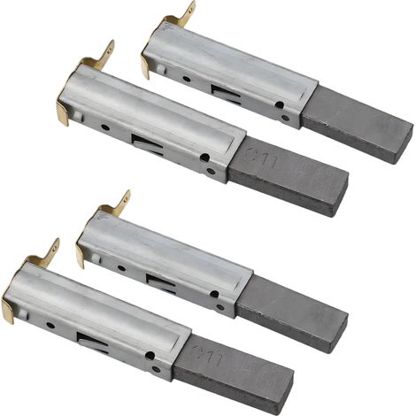 (4 pièces - Chine continentale) Balais de charbon universels pour moteur d'aspirateur, compatibles avec les modèles 30/60/70/80/90 L. Convient aux aspirateurs. (1/4)