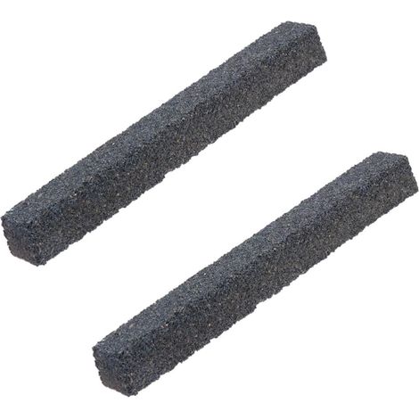 2pcs Bâton de Dressage pour Meule Abrasive en Carbure Noir, Outil Professionnel pour Garder les Meules Planes et Affûtées (1/5)