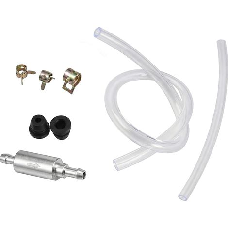 Kit de Purge Frein avec Valve Anti-Retour, Tuyau Transparent Renforcé 45 cm et Accessoires, Outil Complet pour Moto, Vélo Auto, Purgeur Voiture, Moto -