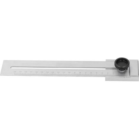 Woodworking Marking Gauge, Sliding Ruler, Precision Marking Tool for Woodworking, Parallel Measuring Tool, Sliding Line Ruler, Wooden Ruler