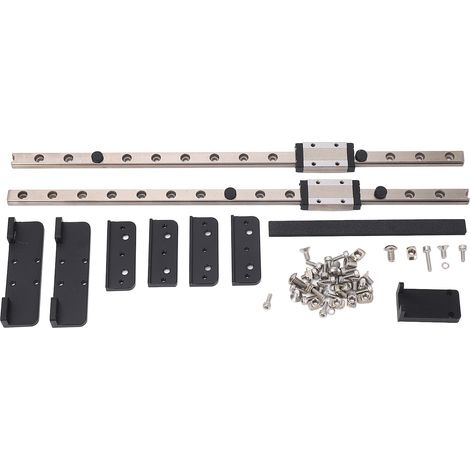 Rail de guidage des axes Y avec bloc coulissant, mouvement linéaire d'imprimante 3D pour Neptune 3 Pro 4 Ender V2 S1 (1/5)