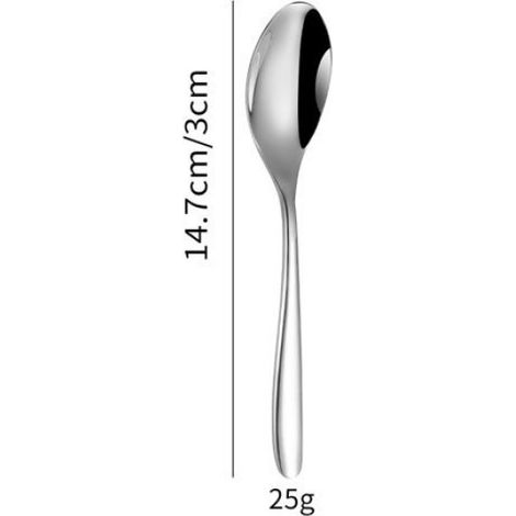 Ensemble de couverts en acier inoxydable finition dorée, lot complet de couverts de table pour la maison et la cuisine (1/5)