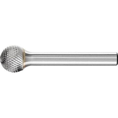 Fresa HM Forma sferica 1210 MICRO 6mm 12x10mm Pferd (1/2)