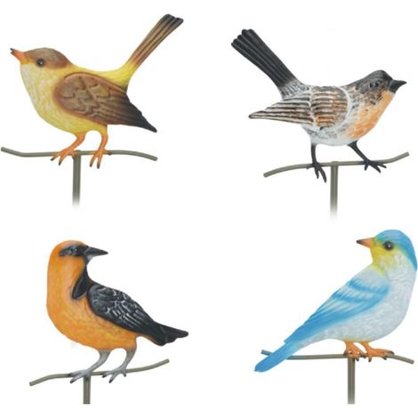 Gartenfiguren Vögel 4 Stück (1/3)