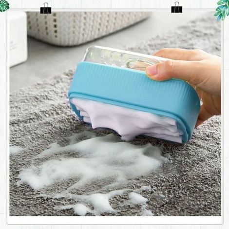 Savon Moussant BoîTe Comptoir Distributeurs - Pour La Maison Utiliser Mousse De Savon Le Lavage Sans Frotter, Distributeur DéMarrage Lavage Voyage DéMontage Presse DéTergent Liquide Multifonctio (1/4)