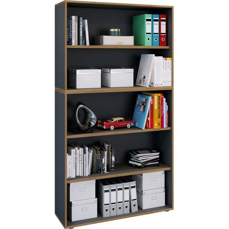 Ripiano Libri Cartella Salia 5x B. 100cm 100x183x33 - VCM