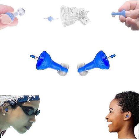 Bouchons d'oreilles gonflables innovants, ultra-confortables et recyclables, réduisant le bruit (1/5)