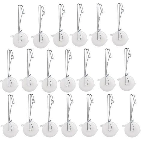 Pack of 20 tomato support roller hooks with 15m string, greenhouse trellis kit, durable hook (1/5)