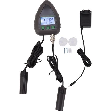 Medidor de Calidad del Agua WiFi 5 en 1, pH TDS Salinidad SG Temperatura, Monitor Inteligente con App – Ideal para Acuarios e Hidroponía (1/5)