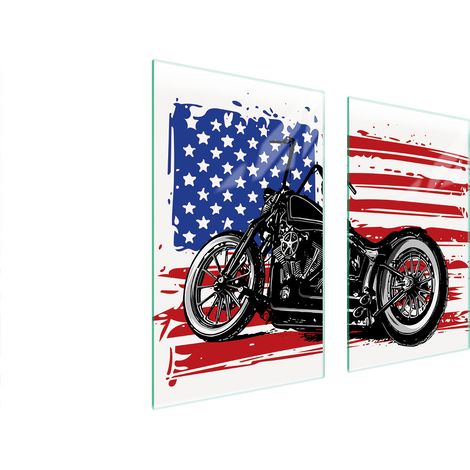 PLACA PROTECTORA DE VIDRIO PARA ESTUFA 75x52 MOTOCICLETA (1/5)