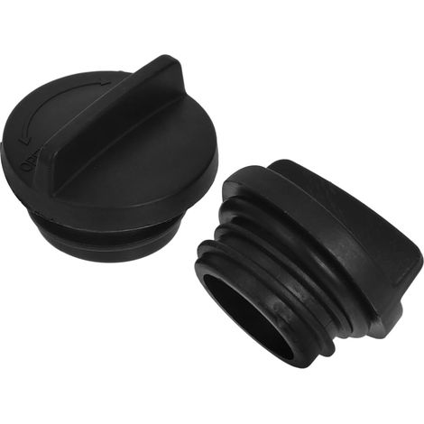 2 Stück PVC Abdeckung für Schirmständer Abflussloch 3cm