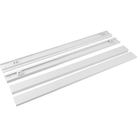 ALAIN 800x800 ensemble de profilés coulissants (2 profils supérieurs, 2 profils inférieurs) (1/2)