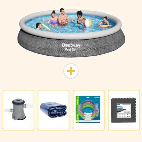 Bestway Bestway Fast Set Ronde - 457x84 cm - 5-pièces  S177 (1/5)