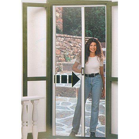 ZANZARIERA AVVOLGIBILE ORIZZONTALE cm 140 x 240 bianco  - IRS