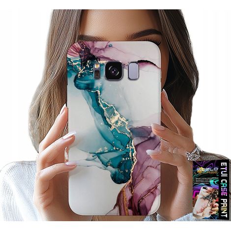 Custodia per Samsung Galaxy S8 - elegante custodia femminile effetto marmo (1/5)