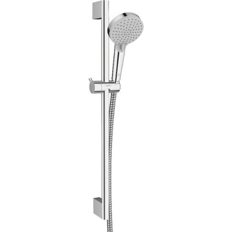 Hansgrohe Vernis Blend Set de ducha 100 Vario con barra de ducha Crometta 65 cm, 26275000 (1/5)