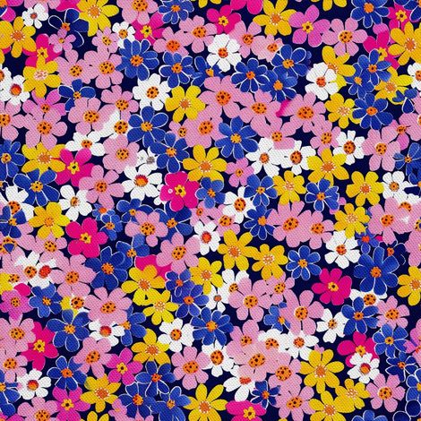 Tela decorativa para exteriores Oxford - Motivo floral I DX5328 (1/5)