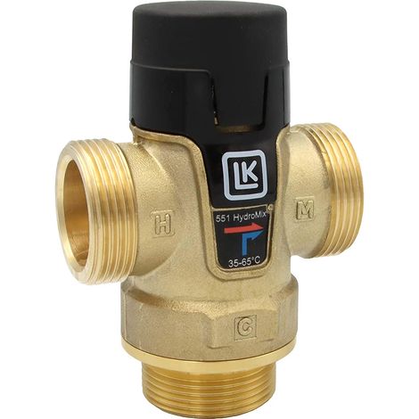 LK 551 HydroMix Mischventil - Außengewinde G 1¼" 35°-65°C (1/5)