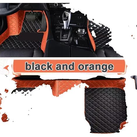 Tapis de sol pour voiture, matériau TPE, ajustement sur mesure pour Jeep Grand Cherokee L, Tapis de sol 3 pièces - 15, Volant de direction gauche - b (1/2)