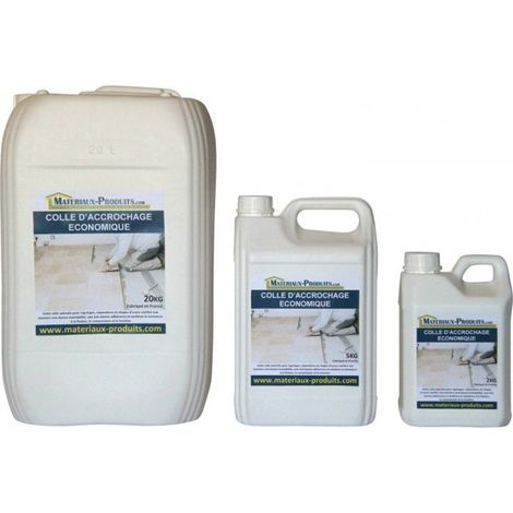 Colle d'accrochage économique - 2 Kg Blanc laiteux - MATPRO (1/2)
