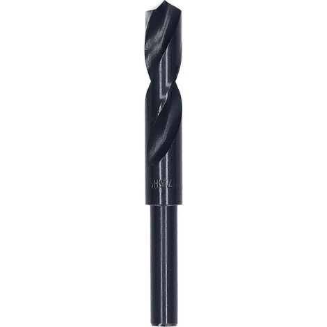Foret à queue réduite 25-26, en acier rapide noir, pour fer, queue de 1/2 pouce (17,5 mm) (1/4)