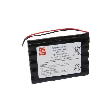 Accumulateur 12V 700mAh AA NiCd ( Prix pour 1 ) (1/3)