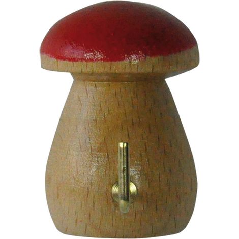 1BL APPENDITUTTO ADESIVO LEGNO 'FUNGO' 1 posto - pz. 2