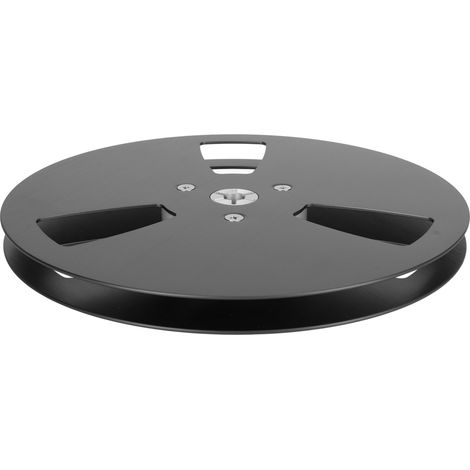Bobine Ouverte Nab 1/4" 7 Pouces - 3 Trous Aération - Bobine de Prise de Son Noir pour Enregistrement (1/5)