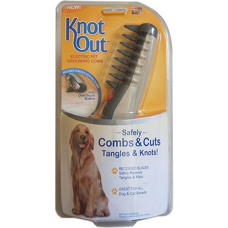 Peigne de beauté pour chien, tondeuse électrique pour poils de chat, tampon pour éliminer les nœuds (1/5)