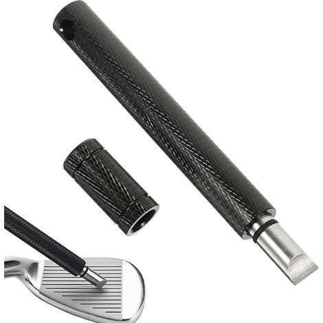 Affûteur de Rainures de Golf, Nettoyage Club de Golf, Affûteur de Golf, Couteau De Nettoyage De Golf, Outil D'affûtage Rainures Club Golf, Pour Améliorer et Contrôle de la Balle,Accessoire de Golf (1/5)