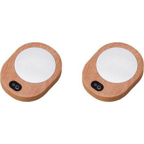 2X Mug à Mélange Automatique avec Chargement USB, Puissant, pour Café, Thé, Lait, Style: Sous-Verre Chauffant USB (1/3)