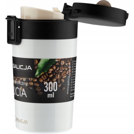 Tazza termica Galizia 0,3 l bianca 1 pz. (1/5)